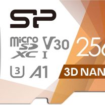 Silicon Power 256GB Micro SD Card U3 SDXC Up to 100MB/s High Speed Memory Card with Adapter for Nintendo-Switch, Cams and Drones