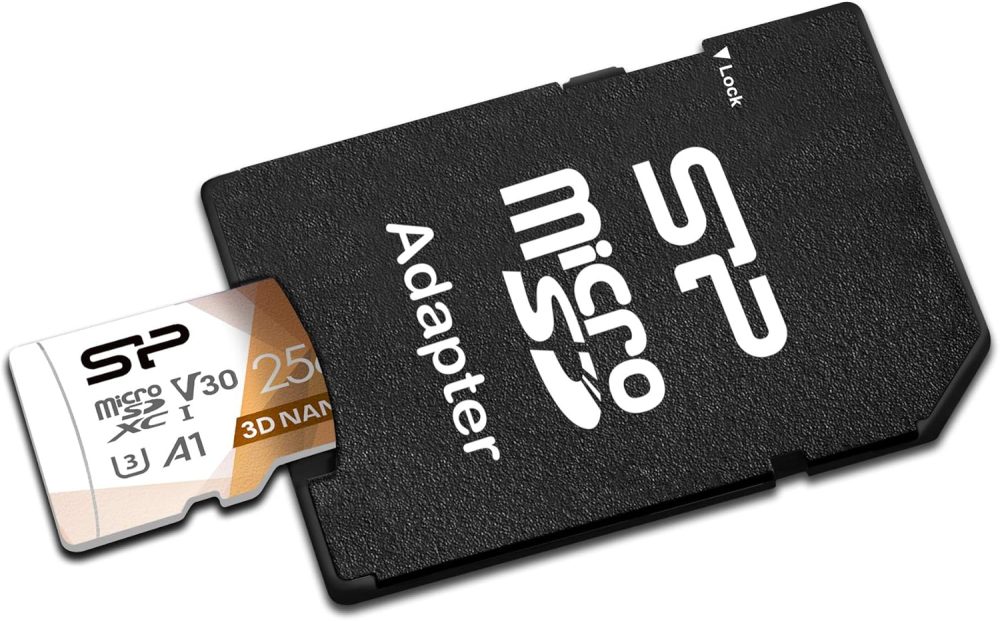 Silicon Power 256GB Micro SD Card U3 SDXC Up to 100MB/s High Speed Memory Card with Adapter for Nintendo-Switch, Cams and Drones - Image 2